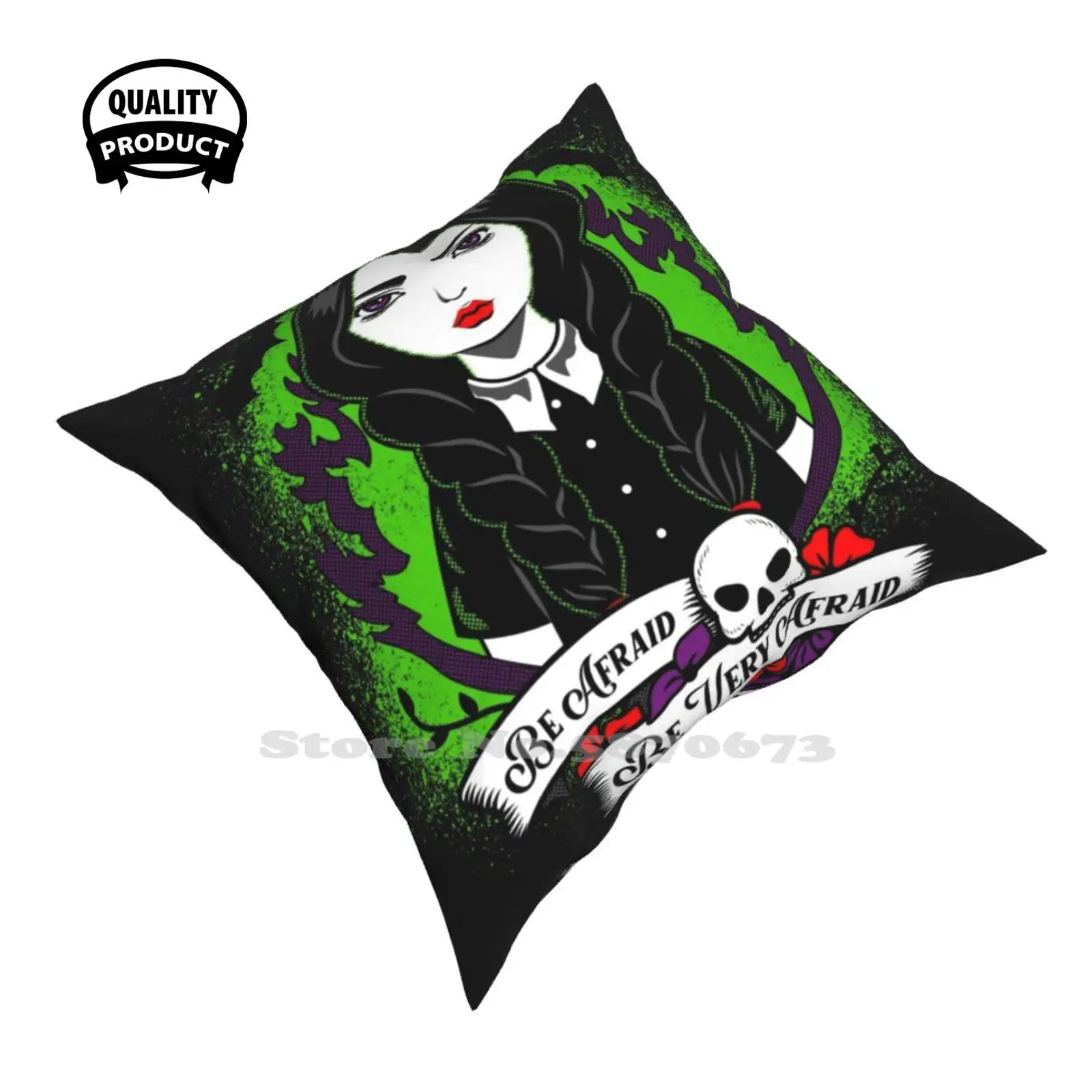 Don Be Very Temy Funny Cute Decor Square Federa Addigs Family Wednesday Addams Wednesday Addams Morticia Morticia