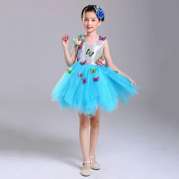 

Girls Flower Girl Pageant Dress Wedding Birthday Party Kids Dress Up Costume Green Short Ball Gown Prom Dresses for Children