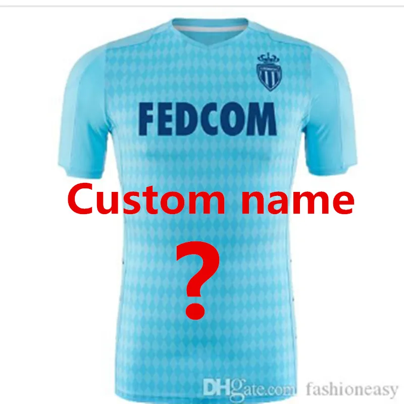 19 20 AS Monaco футбольные майки FABREGAS GOLOVIN FALCAO футбольная рубашка TIELEMAN GELSON. M Maillot de Foot Ben Yedder Мужская футболка - Цвет: shirt