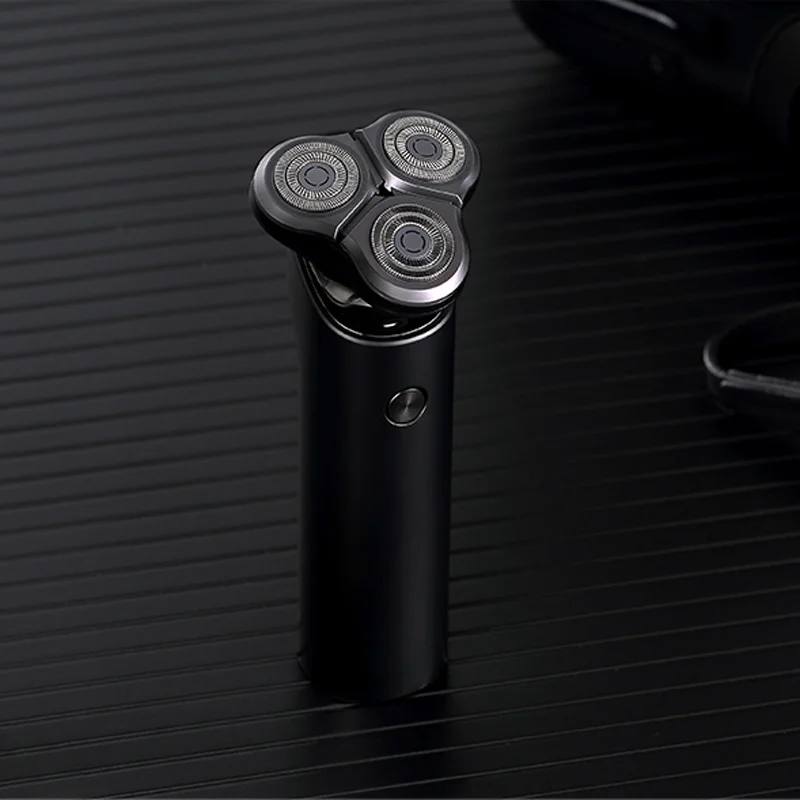 Online Xiaomi Elektrische Rasierer für männer bart trimmer razor xiaomi rasierer rasieren maschine original 3 köpfe trocken nass rasur waschbar rasiermesser 5