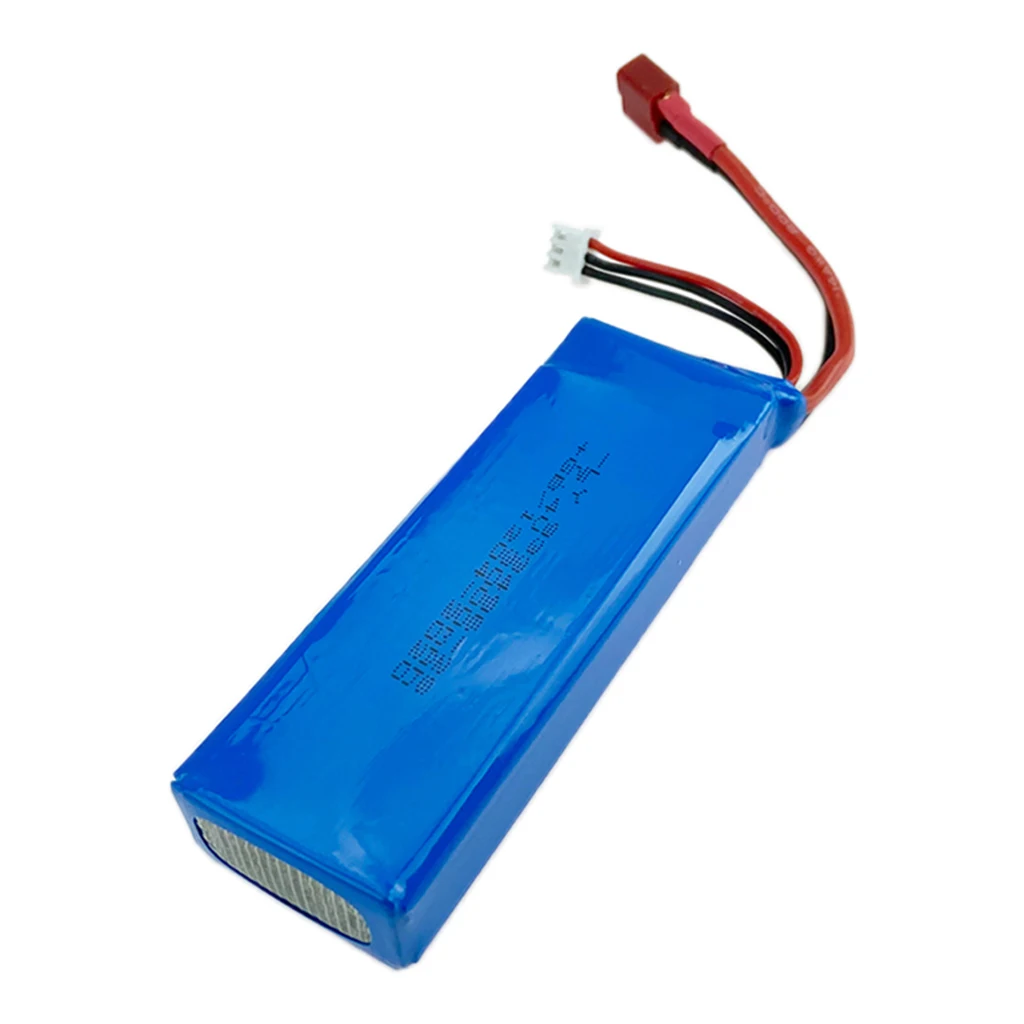 7.4V RC Battery for WLtoys 1:12 124018 124019 Rock Crawler Car DIY Spare Parts, Pack of 1
