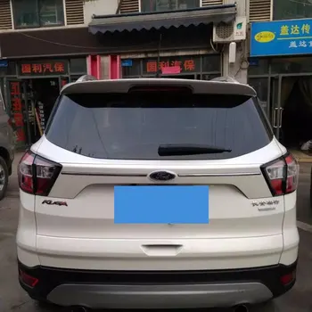 

Use for Ford Kuga 2013--2018 Spoiler ABS Plastic Carbon Fiber Look Rear Trunk Wing Car Body Kit Accessories