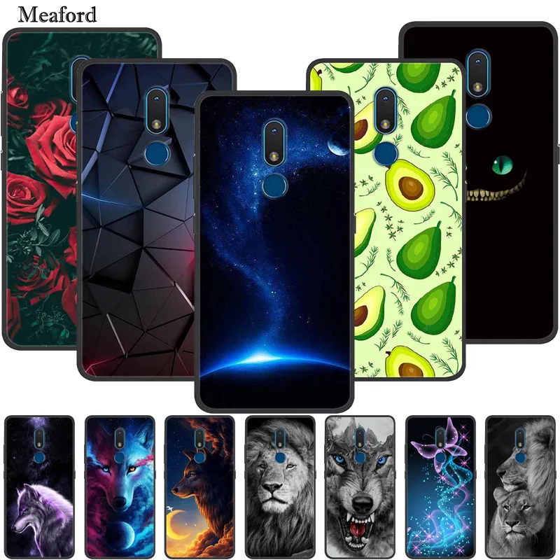 Per Nokia C3 2020 Custodia C20 Plus Custodia Protettiva In Silicone Tpu Per Paraurti Di Lusso Per Nokia C01 C1 Plus C1 Funda Coque Antiurto