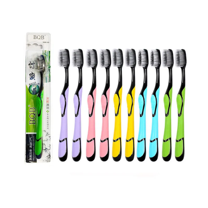 

10pcs Sticks Of Bamboo Charcoal Nano Non-Slip Comfortable Grip Dental Care Tool Household Whitening Male Female Oral Care Tool