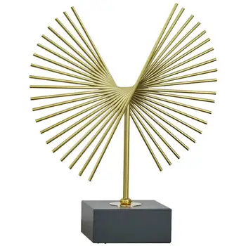 

1pc Metal Art Layout Delicate Crafts Fashion Adornment Creative Eagle Decor for TV Cabinet Living Room Desktop Home