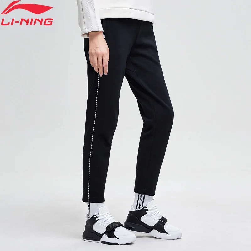 Женские баскетбольные спортивные штаны Li Ning флисовые теплые брюки из 66%