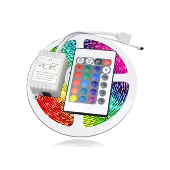 

LED Light Bar Epoxy Waterproof 5050RGB Color Marquee With 44 Key Remote Control For Atmosphere Lighting Decoration