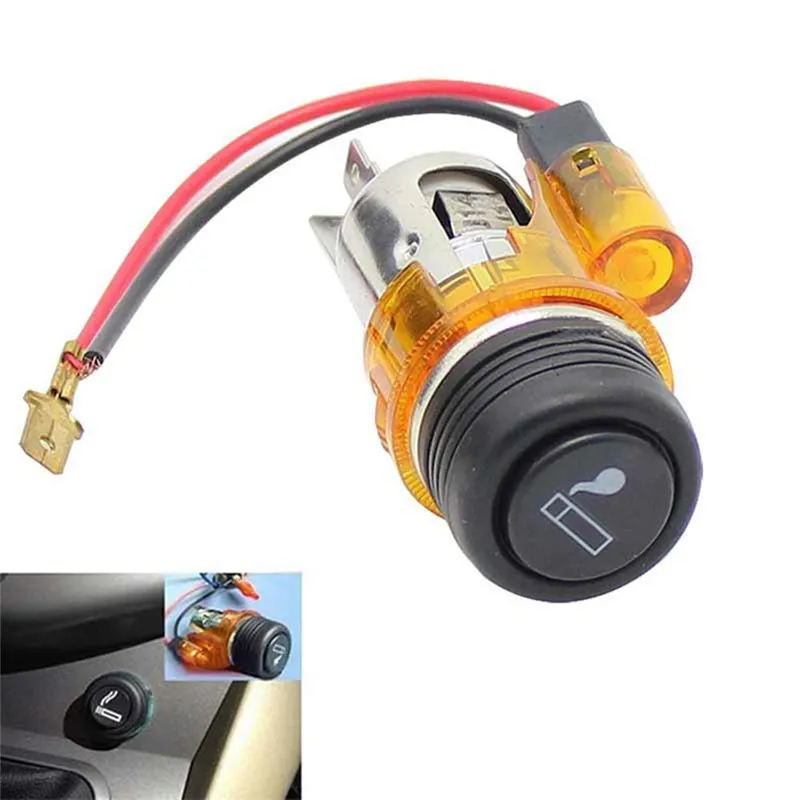 Aramox Presa Accendisigari Per Auto 12V 120W – Ricambio Per Dacia Koleos, OEM 253312923R, In ABS E Alluminio - 2