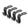 Universal Car Headrest Back Seat Hook 4pcs Seat Hanger Vehicle Organizer Holder for Handbags Purses Coats and Grocery Bag ► Photo 1/5