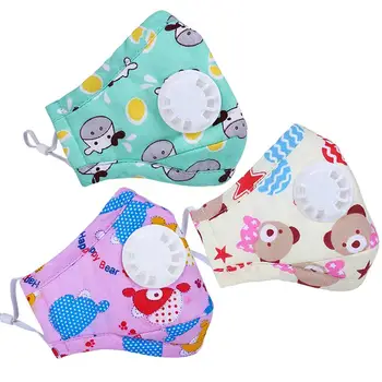 

3Pcs/6pcs Kids' Mouth Mask Bear Cow Star Patterns PM 2.5 Anti Pollution Dustproof Mask Mouth Muffle Cartoon Children Mask