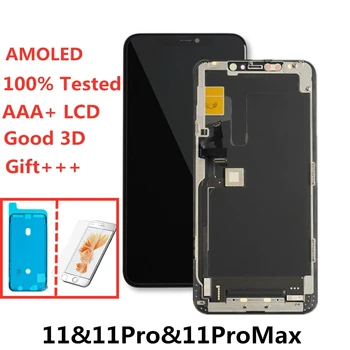 

AMOLED Quality Screen LCD for iPhone 11 Pro Max with 3D Touch Screen Digitizer Assembly for iPhone 11 X Replacement Screen Black