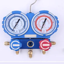 Значение VTB-5B комбинированный набор коллекторов с манометром Flaring фаска резак Холодильный интегрированный развальцовочный инструмент наборы расширитель