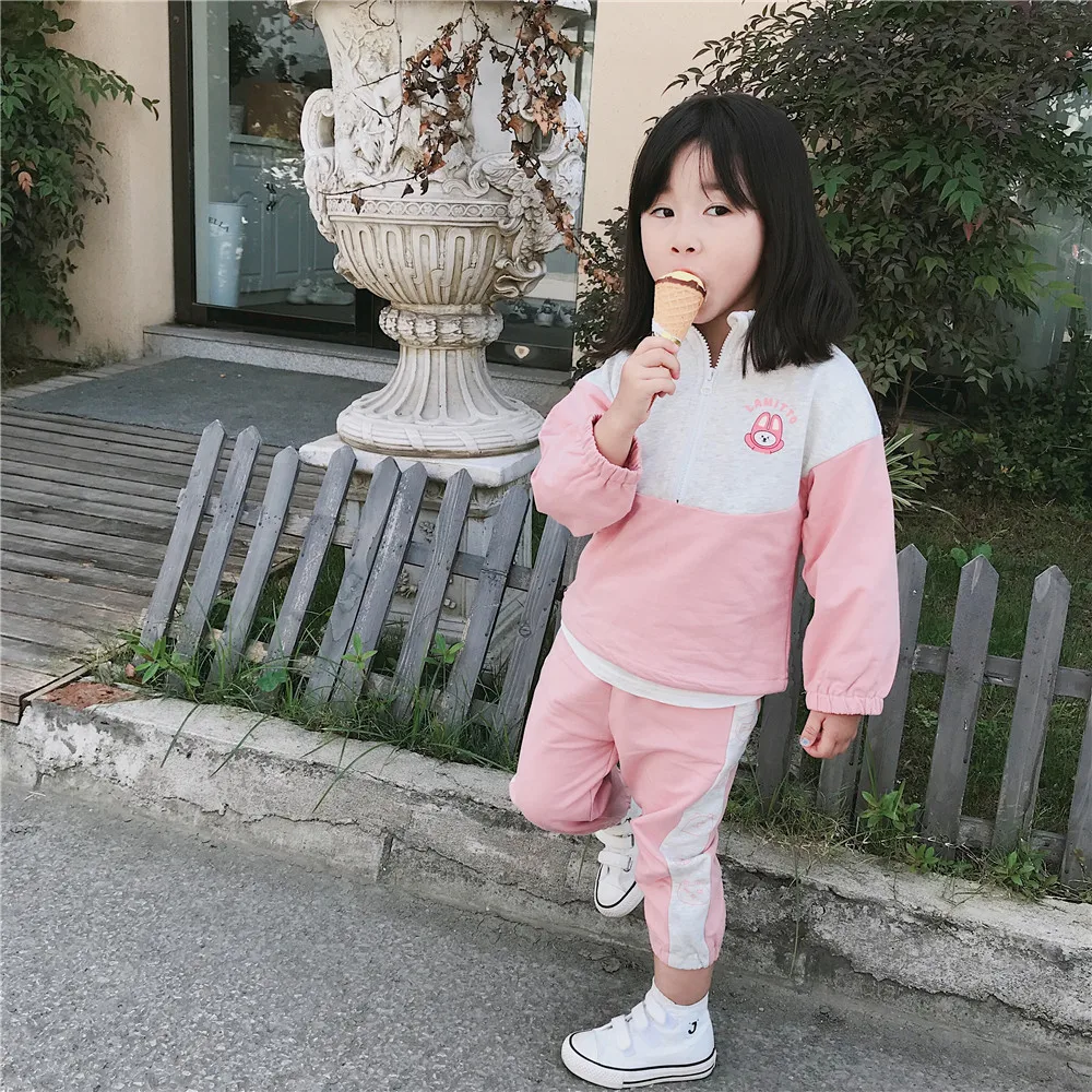 Tonytaobaby/осенне-зимняя одежда; Новая детская одежда; Модный спортивный костюм; одежда для маленьких девочек; детская одежда для мальчиков