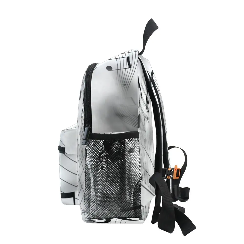 Piano Children School Bags for Kids Bagpack Teenager Girls Book Bags Music Note Girls Primary Kindergarten Preschool School Bag