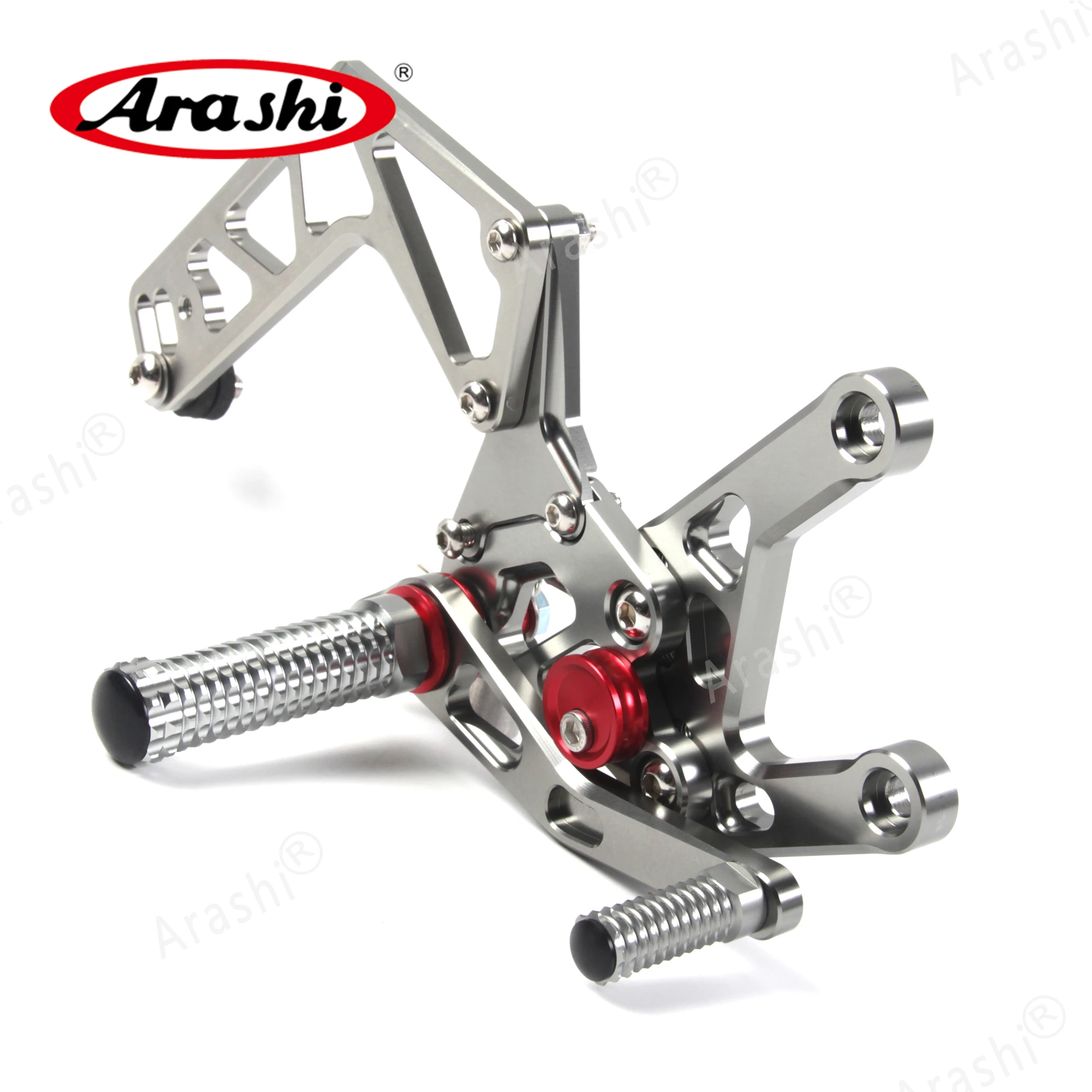Arashi для YAMAHA YZF R1- ЧПУ Регулируемая подножка подножки Rider задние наборы Rearset R1M R1S RN32 RN 32