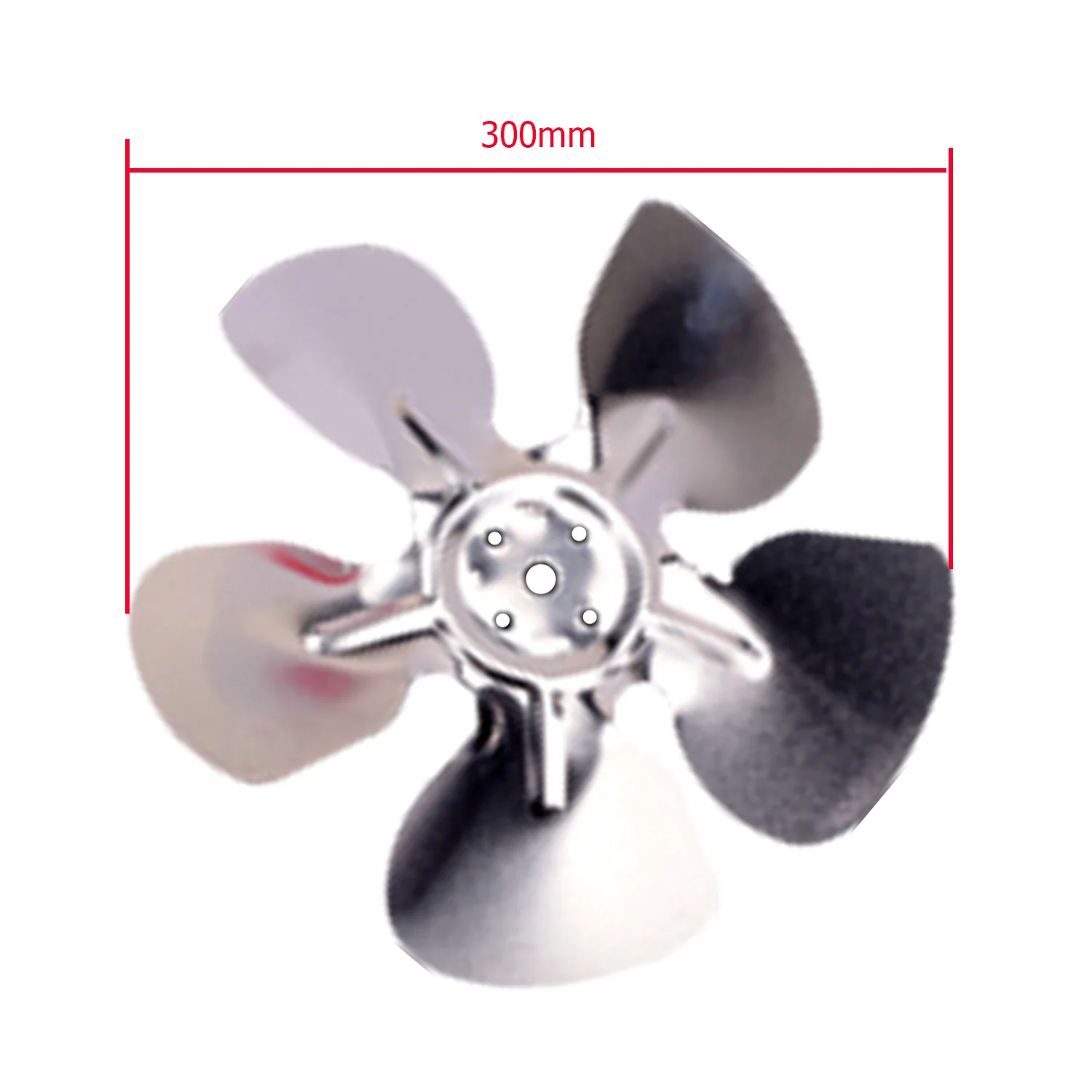 Freezer motor fan blade Aluminum fan blade motor fan blade Refrigerator freezer condenser cooling motor aluminum fan blade