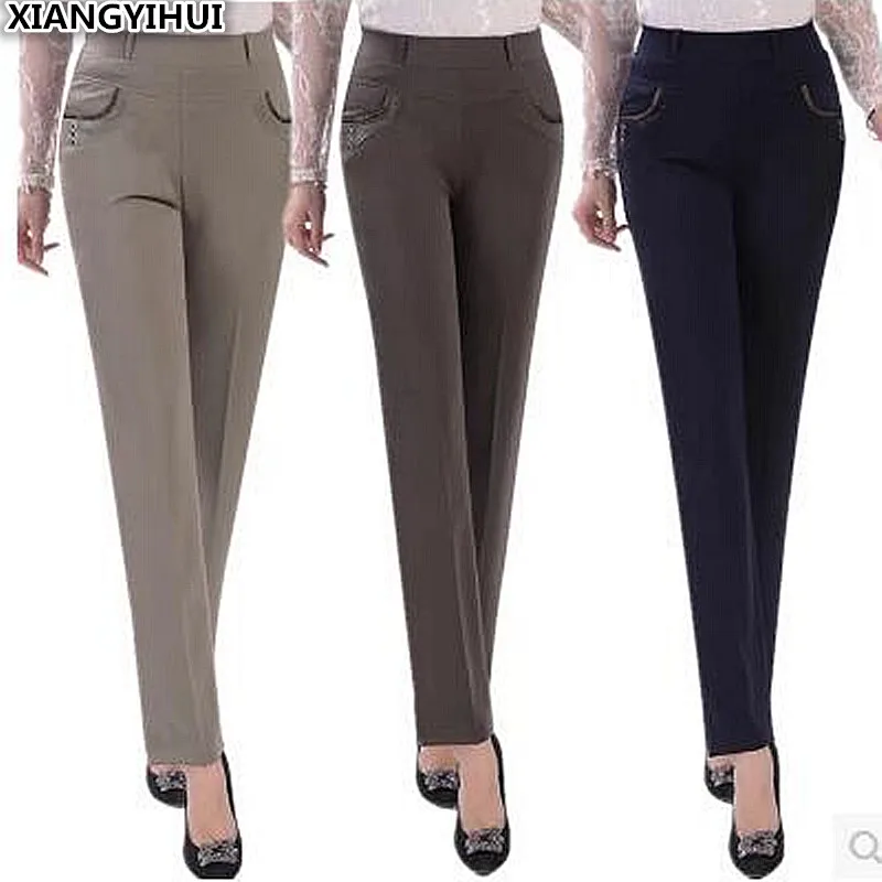 The Elderly Female Winter Pants And Cotton Women Trousers And Thicken