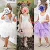 Enfant en bas âge fille bébé vêtements robes bébé 1 an anniversaire baptême dentelle filles Tulle robe enfants infantile fête gâteau Smash tenue ► Photo 2/6