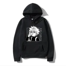 2021 inverno japão estilo x hunter sweatshirts streetwear para mulheres homens anime japonês engraçado killua olhos killua hxh hoodies