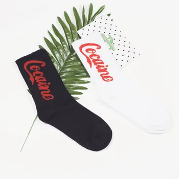 

Fashion Strearwear Unisex Hip Hop Mens Socks Cotton Skateboard Hip Hop Socks Winter Autumn Gifts for Men Meias EUR37-43 100601