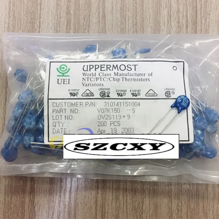 100% 100PCS Original imported UEI varistor V7K150 | Электроника