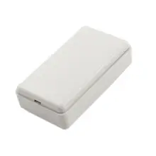 50 мм x 25 мм x 15 мм Прямоугольный Пластиковый Чехол-распределительная коробка серого цвета