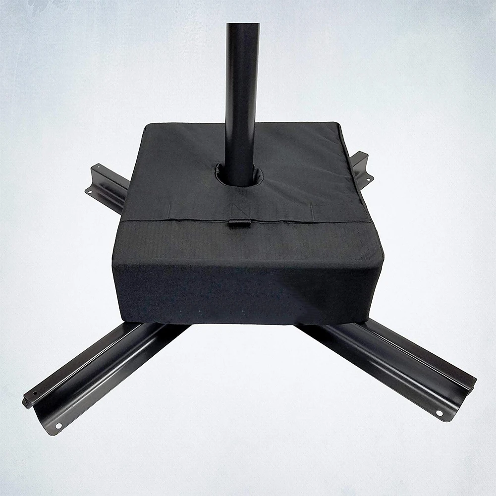 Beach Weight Tent Stand Square Universal Oxford Cloth Umbrella Base Outdoor Sand Bag Durable Fixing Black Shelter Tool
