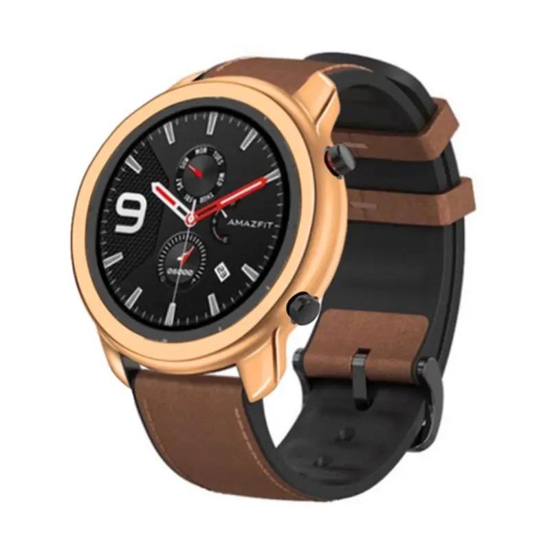 Гальванический ТПУ чехол для часов защитный чехол для Huami AMAZFIT GTR 47 мм ремешок для часов Браслет ТПУ оболочка бампер