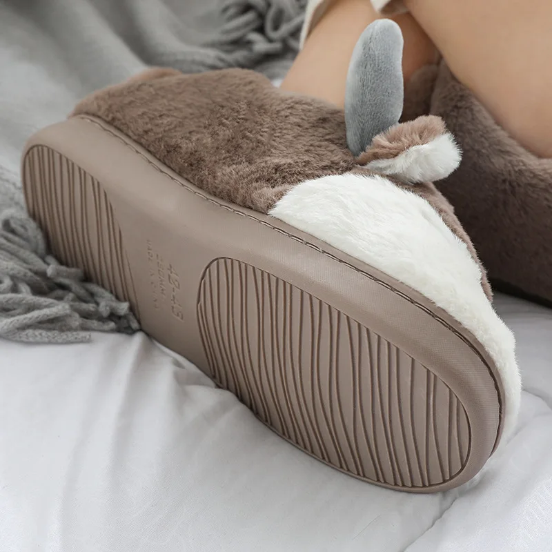 

I Am 2019 New Style Cotton Slippers Men Warm Home Cotton Slippers Women's Men's Indoor Household Household Winter