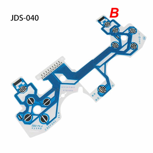 For PS4 030 040 050 Controller Conductive Film Keypad Flex Cable Buttons Ribbon Circuit Board Drop Shipping