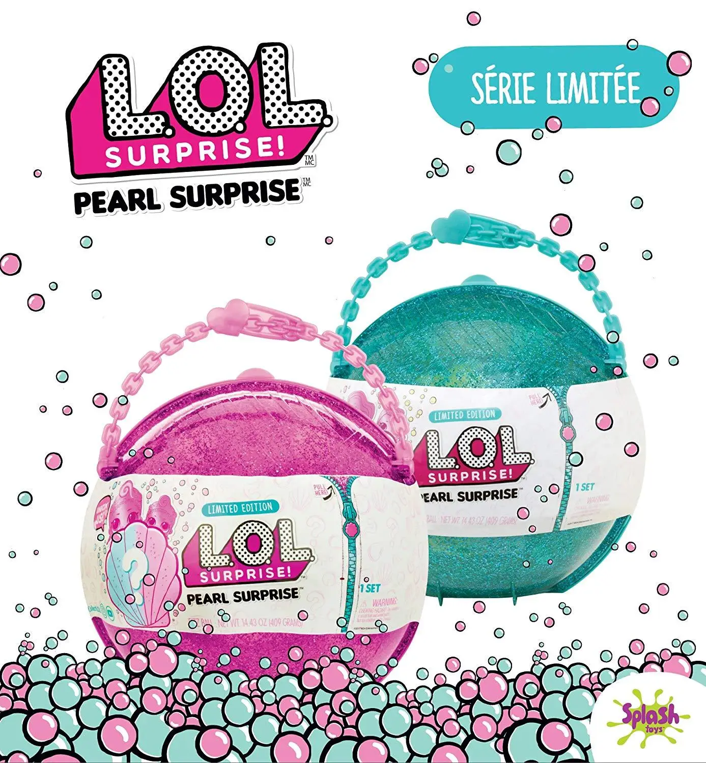 Surprise New Sealed L.O.L Teal Pearl Unwrapping Toy 