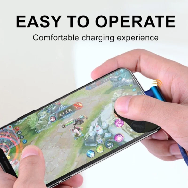 0.25m 1m 2m Denim Micro USB Cable 90 Degree Elbow Plug USB Cord For Samsung Mobile Phone Charging USB For Xiaomi Huawei iphone