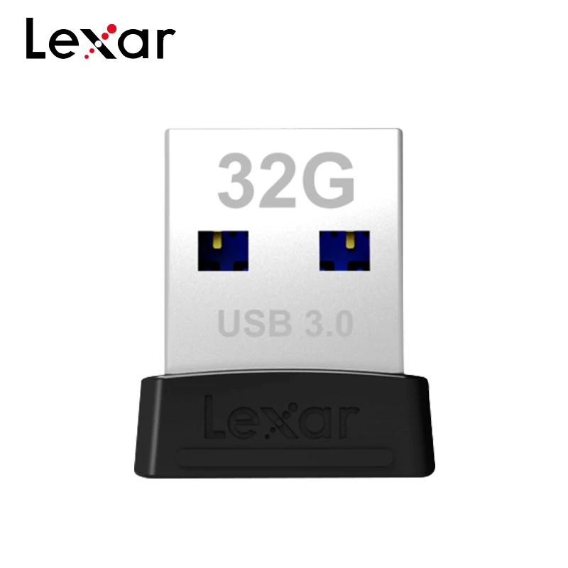 Lexar USB 3,0 Pendrive Jumpdrive S47 128 Гб 64 Гб оперативной памяти, 32 Гб встроенной памяти, запоминающее устройство ручка высокая Скорость передачи до 120 МБ/с. с 256-bit AES