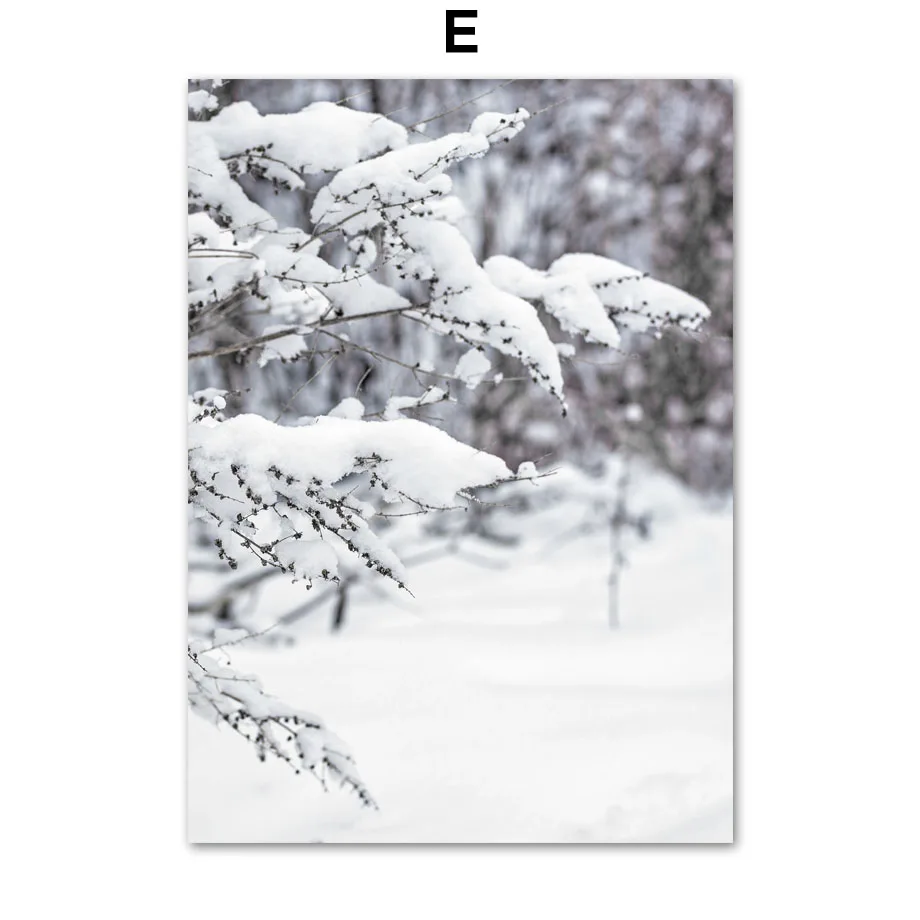 Forest-Bear-Deer-Winter-Snow-Landscape-Wall-Art-Canvas-Painting-Nordic-Posters-And-Prints-Wall-Pictures (7)