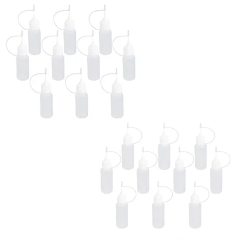 

10pcs Needle Tip Of Plastic Vacuum Drops Compressible Storage Of Liquid Of The Bottle