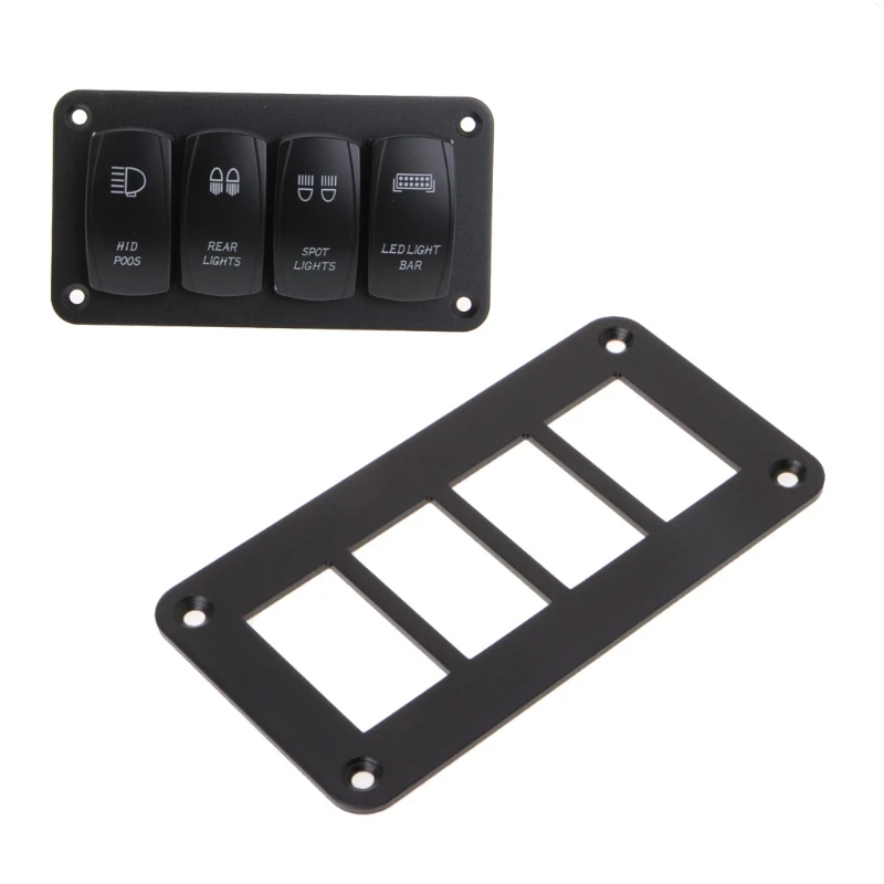 2/3/4/5 Way Car Rocker Switch Panel Housing