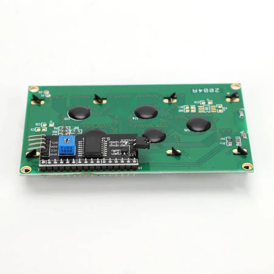 HW-60D 2004A lcd модуль lcd 2004 дисплей 20*4 5V lcd/LCM желто-зеленый экран