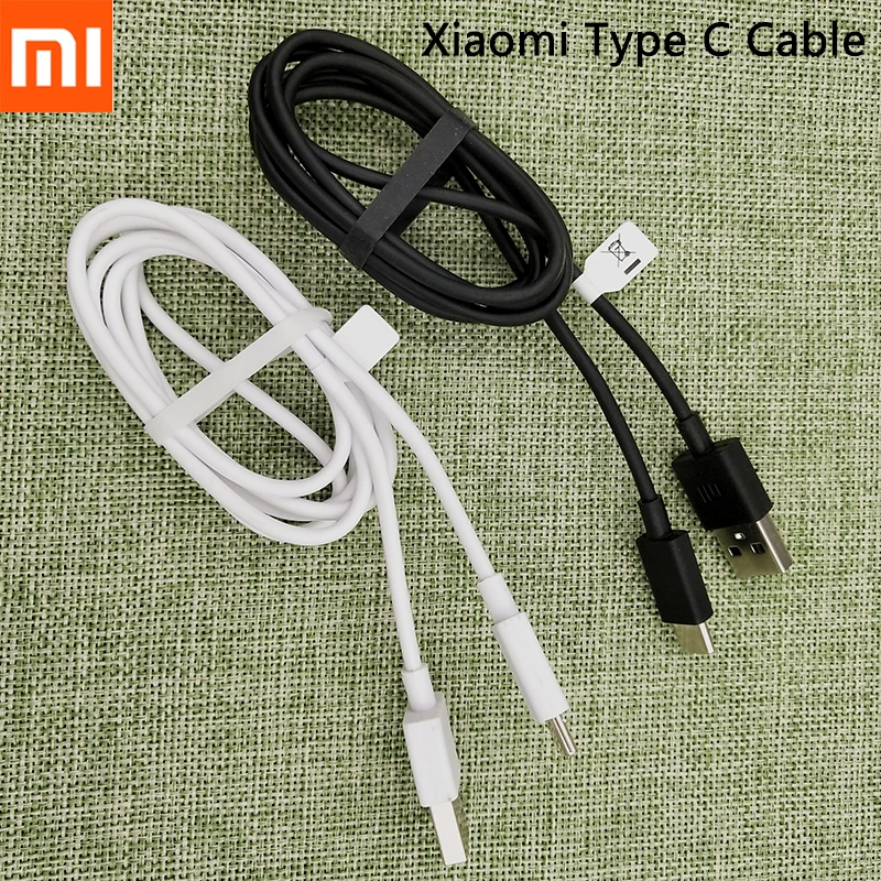 Оригинальный кабель Xiaomi 100 см USB 3 1 Тип C шнур питания для быстрой зарядки MI 10 9 Pro 8 6