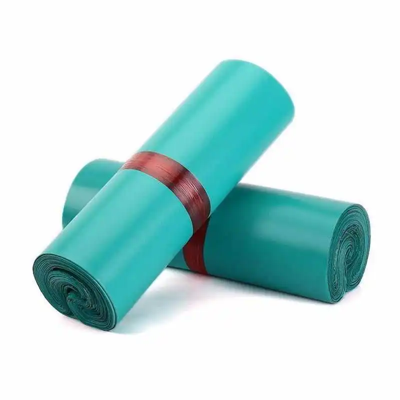 

(100 Pieces/lot) Turquoise Green Color Express EnvelopePacking Bag Clothing Water Proof Packaging Bag Self-Sealing Courier Bag