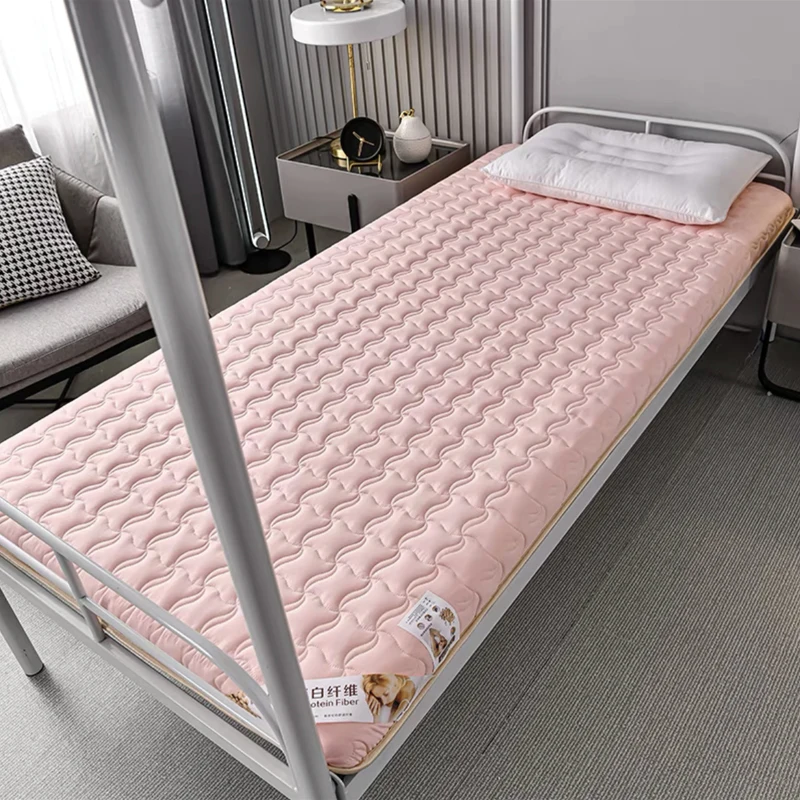 Mattress Elastic Cushion Home Foldable Soft Student Dormitory Single Double tatami Sleeping Pad Spring Autumn Mat air mattress latex mattress tatami mattress