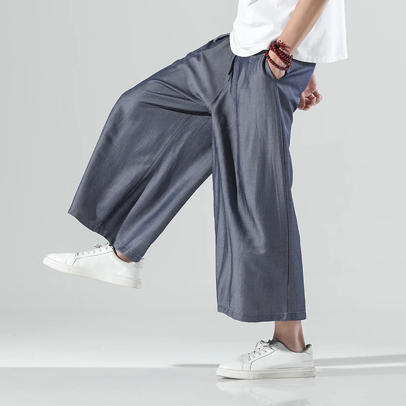

Men Loose Style Hot Hip Hop Streetwear Baggy Pants Men Crane Embroidery Sweatpants Harajuku Jogger Men Trousers