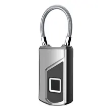 USB Перезаряжаемый смарт-замок без ключа отпечатков пальцев IP66 водонепроницаемый Противоугонный замок безопасности дверной багажный замок для чемодана