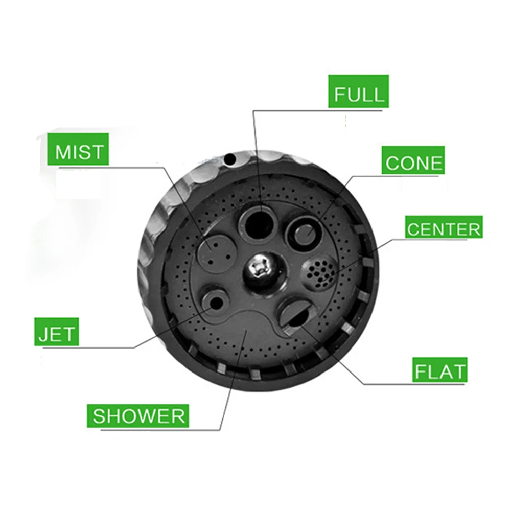 Поливка газона и сада регулируемый шланг сопла 7 узор Сад водяной пистолет для полива Шланг пистолет-распылитель Автомойка, чистка IT090