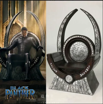 

9'' Black Panther Wakanda King T'Challa Throne Table Decor Gift The Avengers Marvel Movie