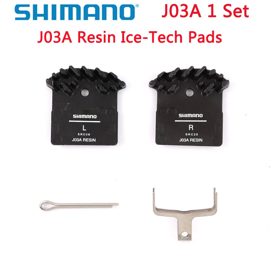 Ice Tech Jo3a Shimano Shimano Disc Brake Pads J03A Resin With Fins