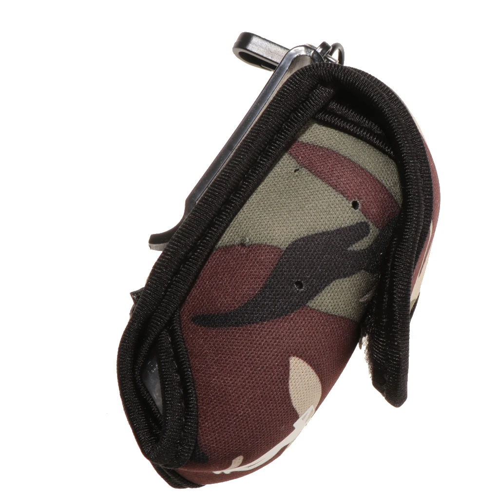 Mini Neoprene Golf Ball Bag Golf Tees Holder Pouch Carry Case & Belt Clip - Lightweight, Portable, Durable