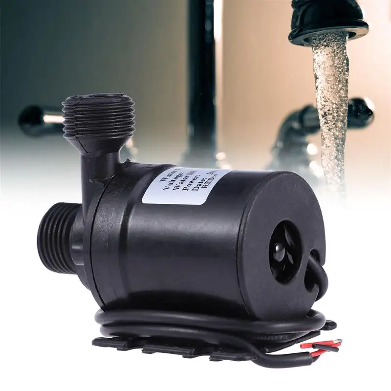DC 12V бесколлекторный погружной водяной насос 800L/H 5M для фонтанного бассейна