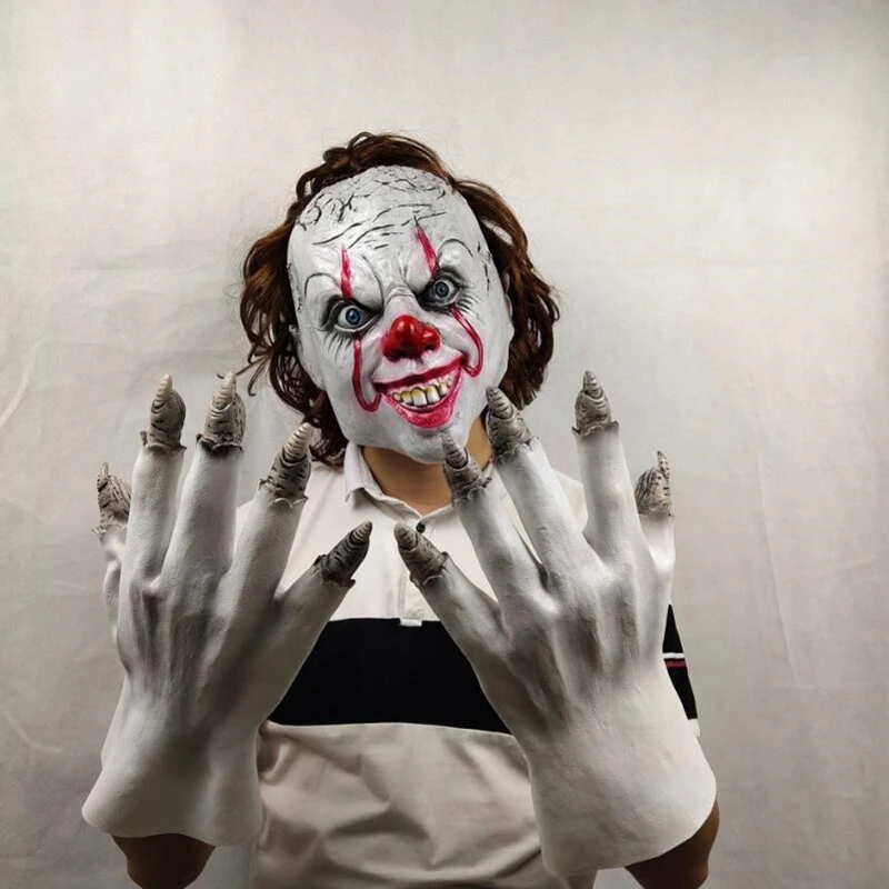 Stephen King's It Chapter Two Pennywise перчатки для косплея варежки для Хэллоуина реквизит