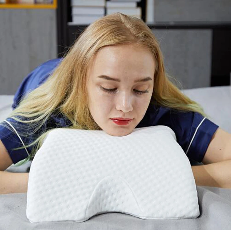 Memory Foam постельные принадлежности защитная подушка для шеи медленный отскок многофункциональная память анти-давление подушка для рук здоровье шеи пара подушка