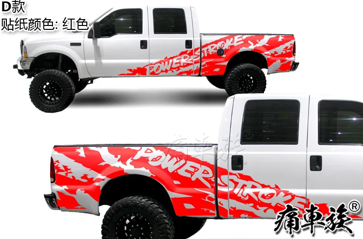 Автомобильные наклейки для Ford Raptor F-150 внешний вид кузова украшения F-150 звукоснимателя украшение автомобиля модификация наклейки